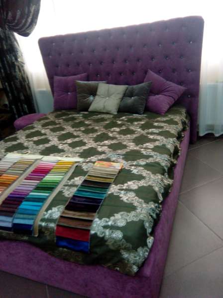 Продам новую шикарную кровать, в подарок пуф и 2 подушки в Краснодаре фото 4