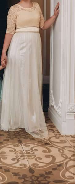 Продам свадебное платье (размер 48-50) в Ангарске фото 7