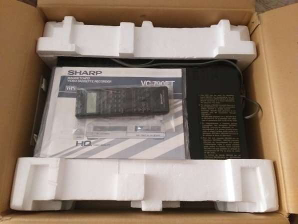 Видеомагнитофон sharp vc-790et, как новый в коробке, Япония в фото 7
