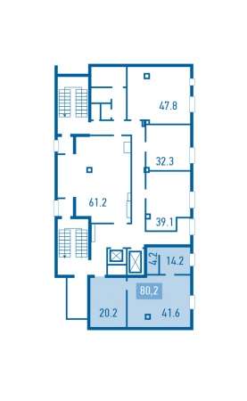 Продажа офиса 80.2 м2 в Санкт-Петербурге фото 4