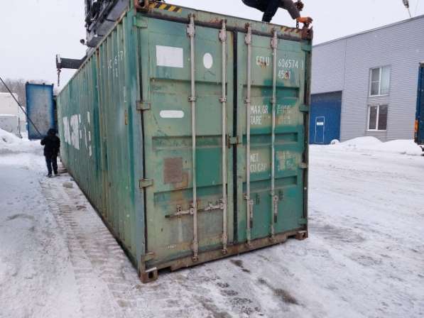Контейнер 40 футов хай кьюб б/у в Санкт-Петербурге фото 5