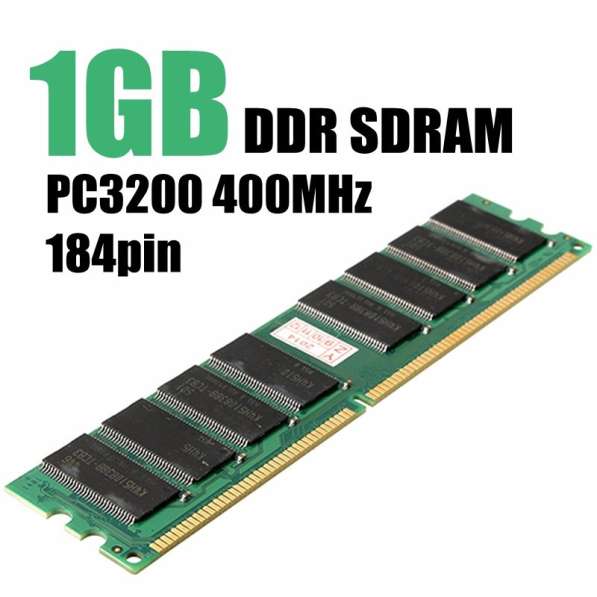 С доставкой 1GB DDR1 PC3200 400 МГц
