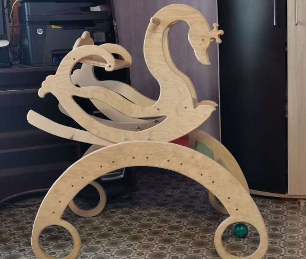 Снеговик из Дерева в Комсомольске-на-Амуре фото 15