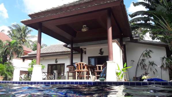 For sale one-storey villa with swimming pool in Thailand