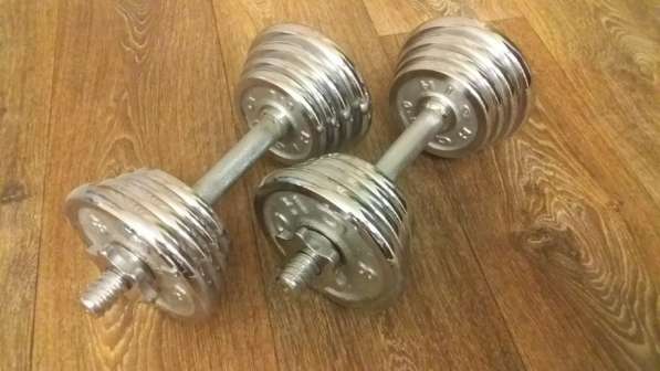 Гантели каждая по 10кг