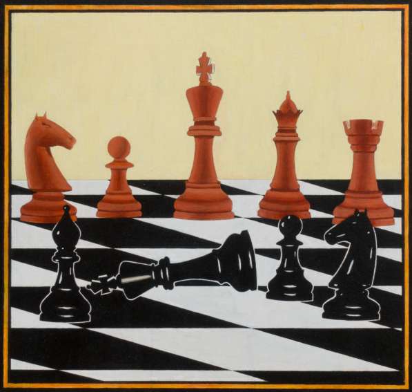 Шахматы в живописи № 1 в Москве фото 22