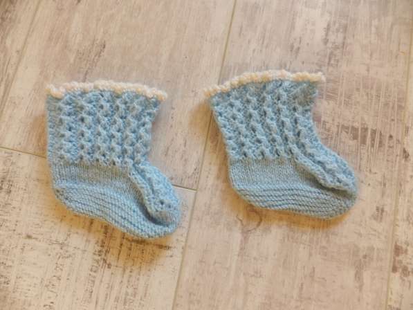Теплые носки и варежки для малыша