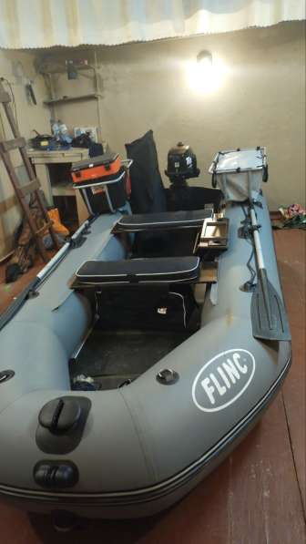 Продаю надувную лодку Flinc FT340KL в Москве фото 8