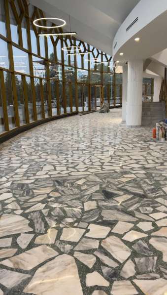 Промышленные полы, Мозаичные полы, Декоративные полы в фото 8