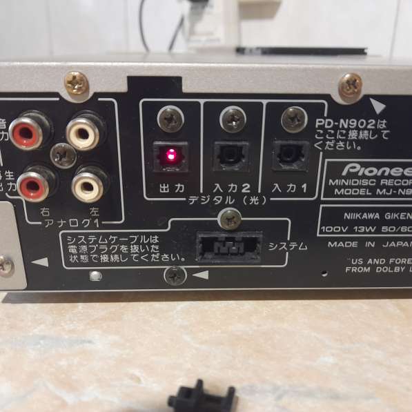 Минидисковая дека MD дека PIONEER MJ-N902 в Челябинске фото 12