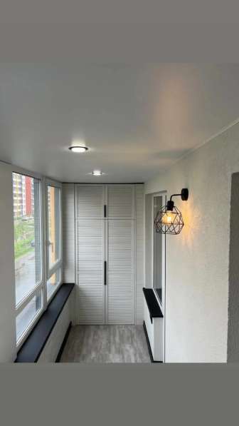 Обшивка балкона, Остекление, Балкон под ключ в Набережных Челнах фото 19