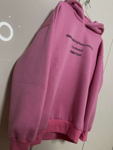 Худи женское теплое оверсайз в Москве