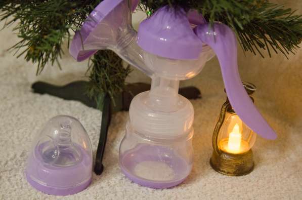 Молокоотсос ручной с бутылочкой новый + вкладыши в Перми фото 3