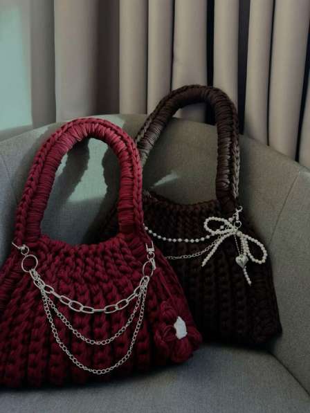 Вязанная сумка на заказ