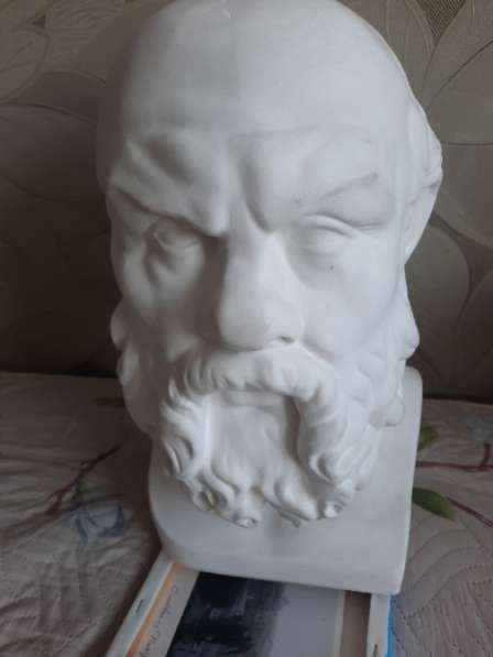 Гипсовая голова сократа в Новосибирске