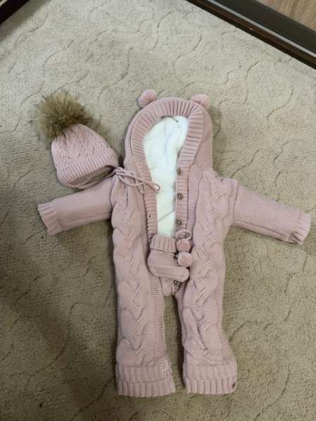 Вязанный костюм