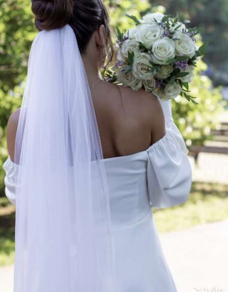 Свадебное платье 44 р в Новосибирске фото 30