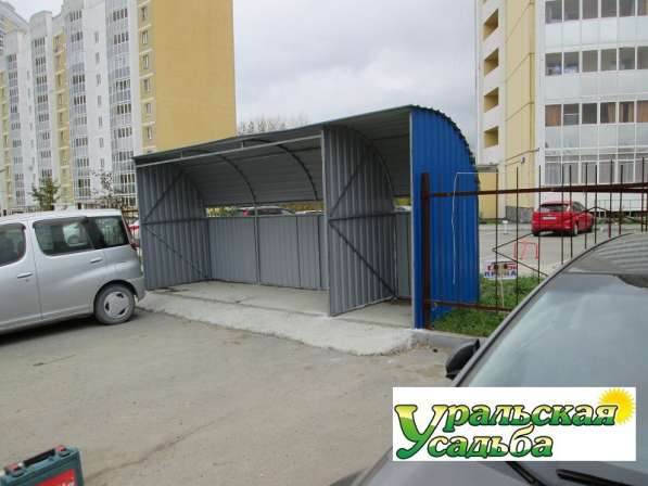 Контейнерная площадка для сбора мусора в Екатеринбурге фото 5