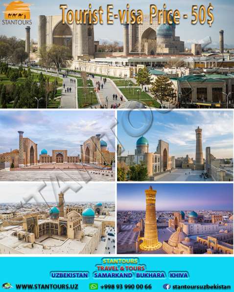 Central Asia E-VISA Price - 50$ Central Asia Travel & Tour