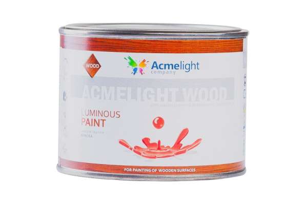 Светящаяся краска по дереву AcmeLight Wood 0,5л