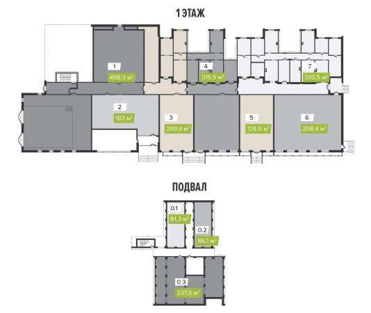 Ритейл на первой линии Митинской улицы 182 кв.м. в Москве фото 6