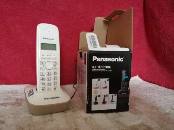 Цифровой беспроводной телефон Panasonic KX-TG1611RU в Казани фото 4