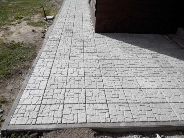 Укладка тротуарной плитки, бетонные работы в фото 3