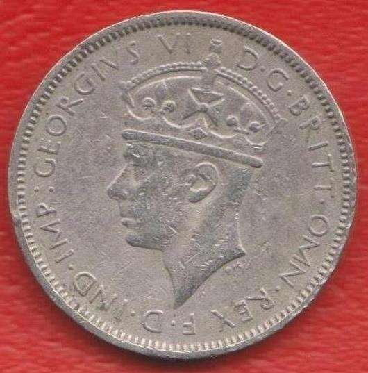 Британская Западная Африка 3 пенса 1939 г. Георг VI в Орле