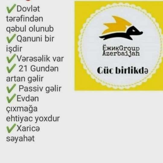 Xanımlar üçün vakansiya evdə otur istə в фото 4