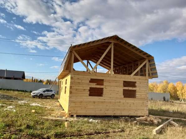 Бригада для сборки домов из бруса в Екатеринбурге фото 7