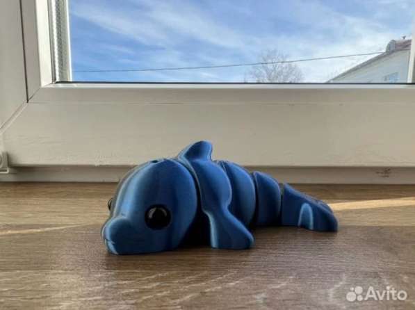 Игрушка 3D подвижная Дельфин