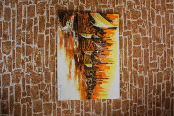 Картина маслом"Причал"70х50см в Севастополе фото 4