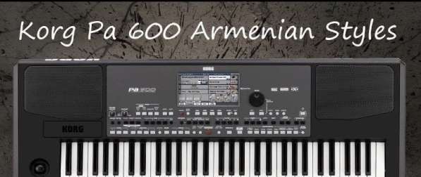 Армянские Ритмы, звуки на korg PA 600, 700, 800