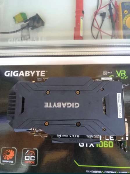 Gigabyte GTX 1060 Gaming OC - на оф.гарантии, как 1050Ti, 57 в Москве фото 4