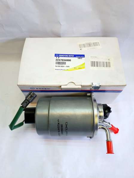 Фильтр топливный K22470-34000 для SSANGYONG