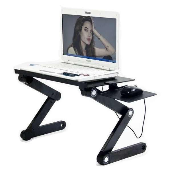 Стол для ноутбука Laptop table T8 с кулером в фото 10