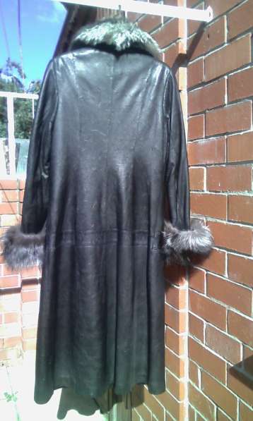 Продам норковое кожанное пальто в Тюмени фото 9