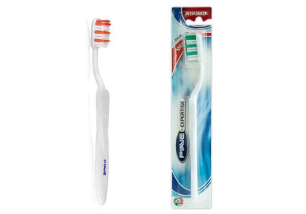 PIAVE Expertise medium/medium toothbrush 2pcs