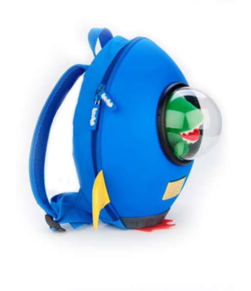 Детский рюкзак Ракета (синий) Supercute