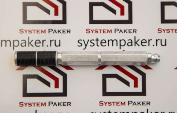 Пакер инъекционный 10х100 мм алюминиевый с обратным клапаном