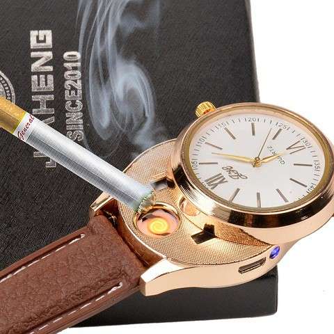 Кварцевые, мужские часы, зажигалка - стильный подарок в фото 3