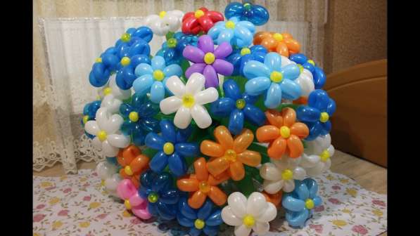 Букетики из воздушных шариков. Подарок на праздник в Воронеже фото 3