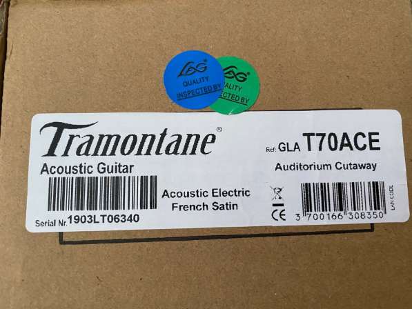 Электроакустическая гитара Tramontane T70ACE в Ноябрьске фото 4