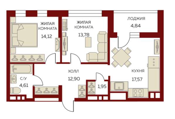 2-кв в Доме Бизнес-класса! ул. Азина 31 в Екатеринбурге фото 39
