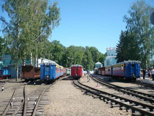 Детский поезд в Нижнем Новороде в Нижнем Новгороде фото 9