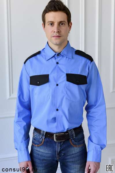 Рубашки охранника (женские и мужские) в наличии и на заказ