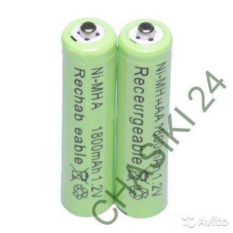 НОВЫЕ АККУМУЛЯТОРЫ МИЗИНЧИКОВЫЕ ААА 1800 Mah