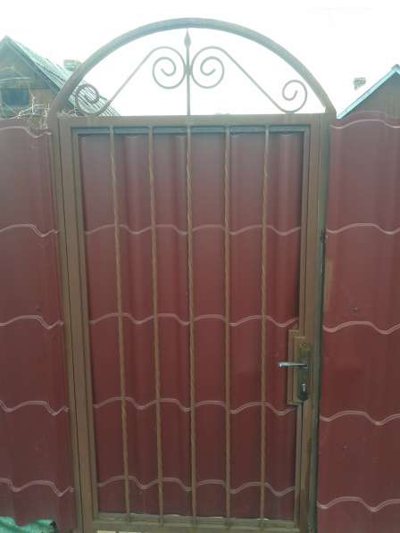 Металлические двери, решетки, ворота, заборы в фото 4