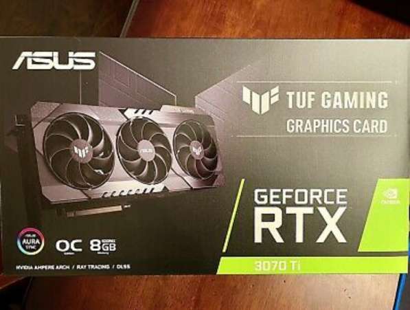 For sell ASUS TUF Gaming GeForce RTX 3070 Ti OC