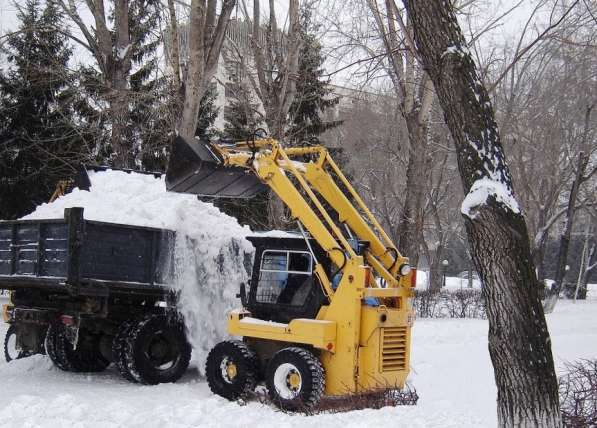 Уборка и вывоз снега. Аренда строительной техники